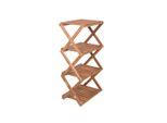 Gardenson , Braun, Akaziefarben , Holz , Akazie , vollmassiv , 30x87x47 cm , FSC 100% , Freizeit im Garten, Gartenaccessoires, Gartenregale