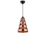 Möbelix , Kupferfarben , Metall , 20x130x20 cm , RoHS, Europäischer Sicherheitsstandard , einfach zu transportieren ,