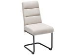 Livetastic , Beige , Holz, Metall, Textil , Pappel , Sperrholz , 45x94x62 cm , mit Griff , Esszimmer, Esszimmerstühle, Polsterstühle