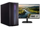 CAPTIVA Business-PC-Komplettsystem "Power Starter I72-066", Energieeffizienz: E, schwarz, ohne Betriebssystem, 16 GB RAM 500 GB SSD, Computer_Komplettsysteme, Business-PC-Komplettsystem