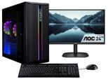 CAPTIVA Business-PC-Komplettsystem "Power Starter R80-000 TFT Bundle", Energieeffizienz: E, schwarz, Microsoft Windows 11 Home (64 Bit), 16 GB RAM 1.000 GB SSD, Computer_Komplettsysteme, Business-PC-Komplettsystem