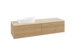 Villeroy und Boch Antao Waschtisch-Unterschrank K37113HN 160x36x50cm, Waschbeckenplattenfarbe botticino, honey oak