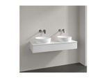 Villeroy und Boch Antao Waschtisch-Unterschrank K13010GF 120x19x50cm, Waschbeckenplattenfarbe Lack, glossy white lacquer