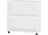 Schäfer Shop Select Regal LOGIN, 2 Ordnerhöhen, B 800 x T 420 x H 788 mm, lichtgrau