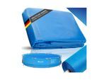 tectake® Pool-Solarfolie, rund und selbstschwimmend, Stärke 110 µm, Durchmesser 549 cm