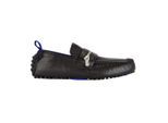 Burberry Zwarte Motor Lage Schoenen