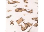Sweat / French Terry "Fuchs", natur-color
