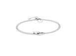 Armband LIEBESKIND BERLIN "Schmuck Geschenk Edelstahl Armkette Festive Mini Link", silber (silberfarben), Armbänder, Damen, 20cm, Edelstahl, Armband