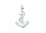 Kettenanhänger ADELIA´S "Anhänger Anker 925 Silber – Silberanhänger Anker", silber, Schmuckanhänger, Damen, Silber 925 (Sterlingsilber), Kettenanhänger, Silberanhänger Anker