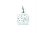 Sternzeichenanhänger ADELIA´S "Sternzeichen Anhänger Löwe 925 Silber – Silberanhänger Löwe", silber, Schmuckanhänger, Damen, Löwe, Silber 925 (Sterlingsilber), Silberanhänger Löwe