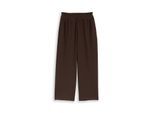 TOM TAILOR DENIM Damen Crinkle Culotte Hose, braun, Uni, Gr. M