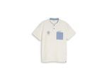 TOM TAILOR Herren Poloshirt mit Brusttasche, braun, Uni, Gr. M