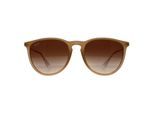Ray-Ban RB4171 Erika 681413 gepolijst rubber beige gradiÃ«nt bruin zonnebril