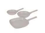 Möbelix , Metall , 1 L, 1.7 L, 2.1 L l , antihaftbeschichtet , Kochen & Essen, Pfannen, Pfannensets