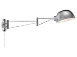 Wandleuchte Portland Wall Edelstahlfarben max. 40 Watt Wandlampe