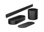 Hansgrohe , Schwarz , Kunststoff , 64.5x24.4x16.4 cm , Seifenspender mit Kunststoffpumpe , Badezimmer, Badezimmeraccessoires, Badezimmer-Zubehör