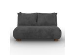 Schlafsofa Bella Dunkelgrau Bouclé