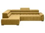 Ecksofa Gremio Links Senfgelb