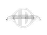 DIEDERICHS Blende, Stoßfänger 1655166 hinten für Mercedes