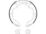 HELLA Bremsbackensatz, Feststellbremse 8da355050041 für AMC Subaru Peugeot MITSUBISHI