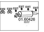 MTS Endschalldämpfer 0160426 für Opel