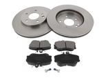 MAPCO Bremsensatz, Scheibenbremse 47807 Vorderachse belüftet 284mm 22mm für Mercedes