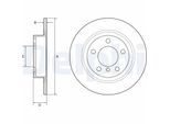 DELPHI Bremsscheibe bg4916c 296mm 10mm für MINI