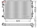 DENSO Kühler, Motorkühlung drm06178 für Fiat