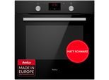 AMICA Einbaubackofen, Energieeffizienz: A, schwarz, B:59,5cm H:59,5cm T:57,5cm, Backöfen, Viel Platz, sichere Tür und einfache Reinigung für entspanntes Backen, Einbaubackofen