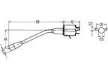 HELLA Lenkstockschalter 6ba001539001 für Iveco Opel YUTONG MITSUBISHI STEYR