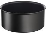 Kasserolle TEFAL "Ingenio Unlimited", schwarz, B:21,5cm H:9,4cm L:21,5cm Ø:20cm, Töpfe, Kasserolle, stapelbar, Antihaftversiegelung, Thermo-Signal, Induktion