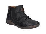 Stiefelette JOSEF SEIBEL "Felicia 03, schwarz-kombi", Damen, Gr. 37, schwarz (schwarz, kombi), Obermaterial: 100% Rindsleder Leather cow., Schuhe Stiefelette