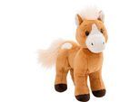 Kuscheltier NICI "Farm Friends, Pferd braun Holly K. Pony, 27 cm stehend", braun, Plüschfiguren, KinderB:10cm H:27cm L:27cm, Kuscheltier, enthält recyceltes Material, B:10cm H:27cm L:27cm