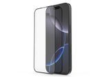 HAMA Displayschutzglas "D3O Displayschutz, Schutzglas für Apple iPhone 16 Plus", transparent, Displayfolien, mit Montagehilfe, extrem robust und langlebig, Displayschutzglas