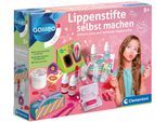 Experimentierkasten CLEMENTONI "Galileo, Lippenstifte selbst machen", bunt (weiß, neutral), Experimentierkästen, Kinder, Experimentierkasten, Made in Europe