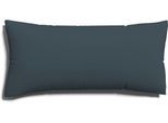 Kissenbezug SCHLAFGUT "EASY JERSEY Kissenhülle 100% Baumwolle, weicher Edel-Jersey, bügelfrei", grau (grau deep), B:40cm L:80cm, Jersey, Obermaterial: 100% Baumwolle, Kissenbezüge, Kissenbezug, mit farblich angepasstem Reißverschluss, pflegeleicht, formstabil