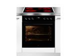 AEG Elektro-Herd-Set "HH25HSB", Energieeffizienz: A+ (A+++-D), schwarz, Herdsets, Heißluft: Gleichmäßiges Garen auf 3 Ebenen: ideal für Mehrblech‑Backen