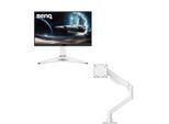 BenQ Mobiuz EX271Q Gaming Monitor 68,58 cm (27 Zoll) + BenQ Ergo Arm BSH02