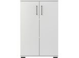 Germania Aktenschrank 4247-69 GW-Profi, in Lichtgrau, mit Metallgriffen, 80 x 123 x 40 cm (BxHxT)