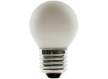 SEGULA LED-Leuchtmittel "LED Golfball opal-matt", Energieeffizienz: G (A-G), weiß, L:72cm Ø:45cm, Leuchtmittel, dimmbar, E27, Golfball opal-matt, Ambient Dimming