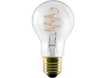 SEGULA LED-Filament "LED Glühlampe A19 klar, E27", Energieeffizienz: G (A-G), transparent (transparent, klar), L:11cm Ø:6cm, Leuchtmittel