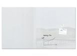 Sigel Glas-Whiteboard Artverum, glänzend, super-weiß, magnethaftend, 2400 x 1200 mm + 2 SuperDym-Magnete