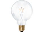 SEGULA LED-Leuchtmittel "LED Globe 95 klar", Energieeffizienz: F (A-G), transparent, L:140cm Ø:95cm, Leuchtmittel, dimmbar, E27, Globe 95, klar, 3Watt