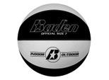 Basketball KEMPA "Basketball Baden Basic" Gr. 7, schwarz (schwarz, weiß), Bälle, Herren, 7
