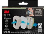 3M Filtersatz 6004-1, Schutzklasse ABEK1P3, bestehend aus 2 x Filter 6059/2 x Filter 5935/2 x Filterhalterung 501