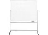 magnetoplan® Whiteboard, mobil, emailliert, H 1200 x B 1800 mm
