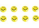 Magnet, Smilies, 20 mm, 8 Stück