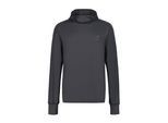 Funktionsshirt ICEPEAK "Icepeak Pullover Maquon", Herren, Gr. L, anthrazit, Stoff, 89% Polyester, 11% Elasthan, normal, ohne Ausschnitt, Shirts Funktionsshirt