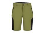 Trekkingshorts ICEPEAK "Icepeak Shorts Batavia", Herren, Gr. 50, EURO-Größen, grün (dunkel olivgrün), Stoff, 89% Polyester, 11% Elasthan, Hosen