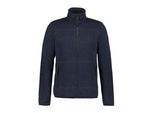 Outdoorjacke ICEPEAK "Icepeak Midlayer Agen", Herren, Gr. XL, blau (dunkel blau), Stoff, 100% Polyester, normal, Jacken Outdoorjacke